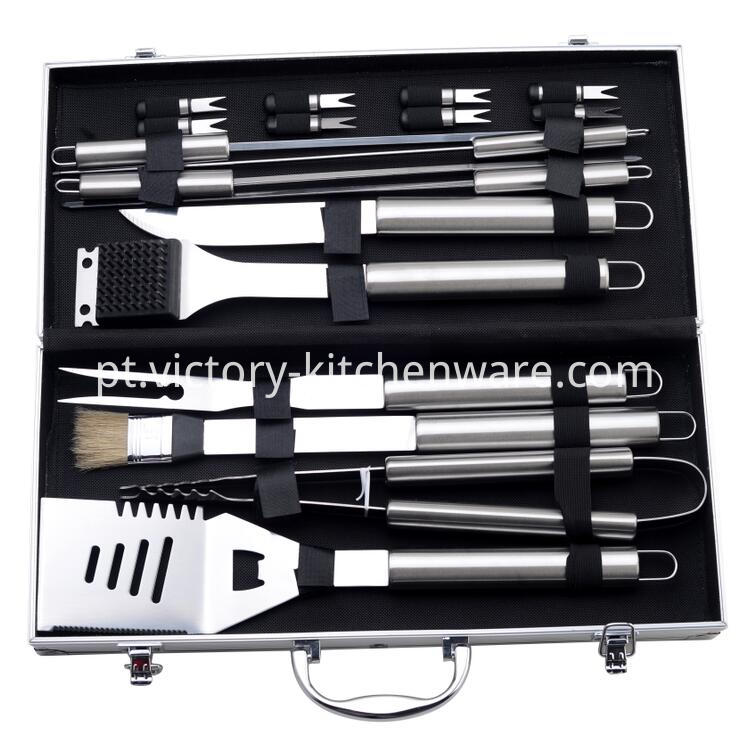 Conjunto de ferramentas para churrasco BBQ tool set